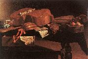 BASCHENIS, Evaristo Musical Instruments oil